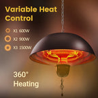 Electric Hanging Patio Heater