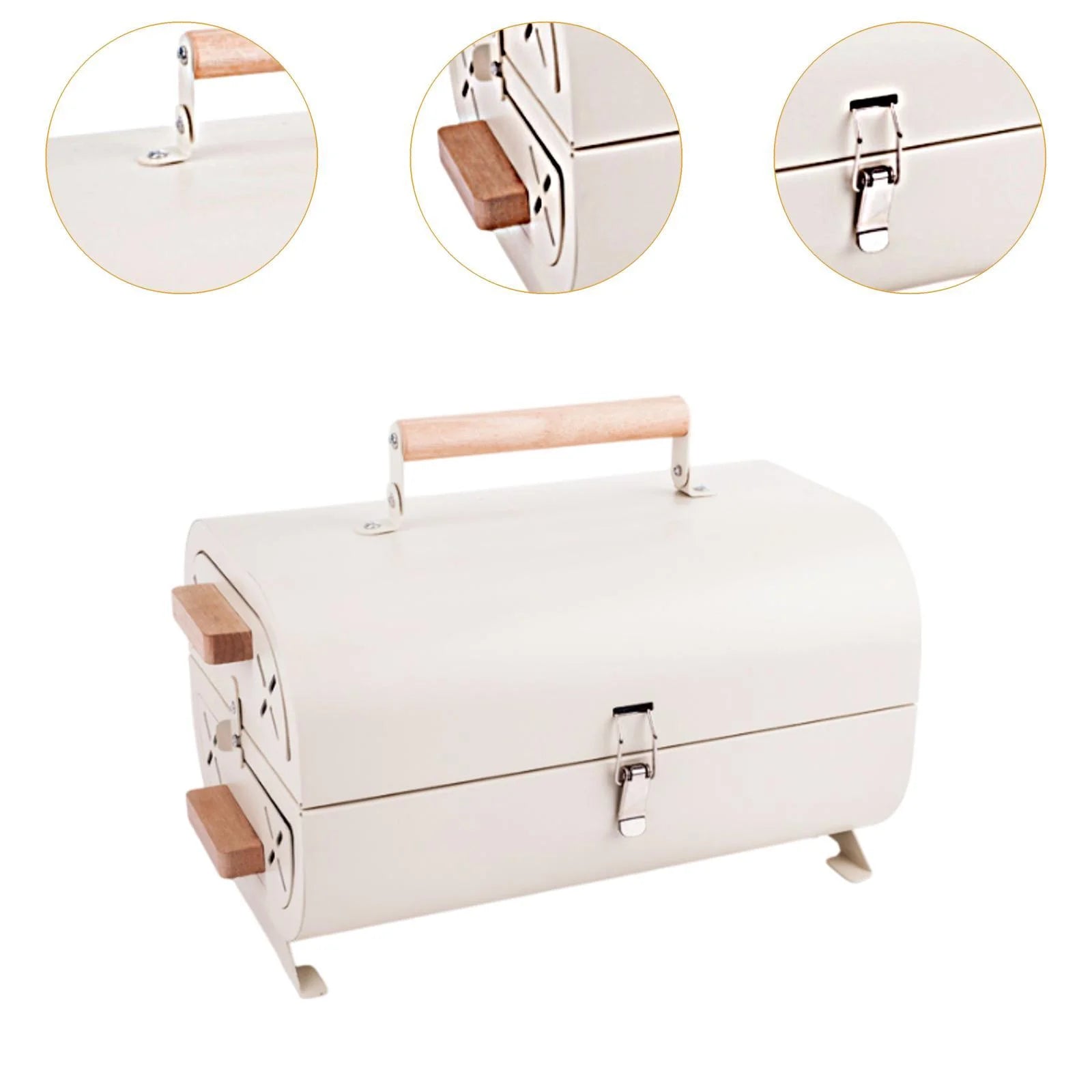 Barbecue Grill, BBQ Grill, Double Sided, Lightweight Versatile Tabletop Grill Grill for Party Patio Cooking Backyard