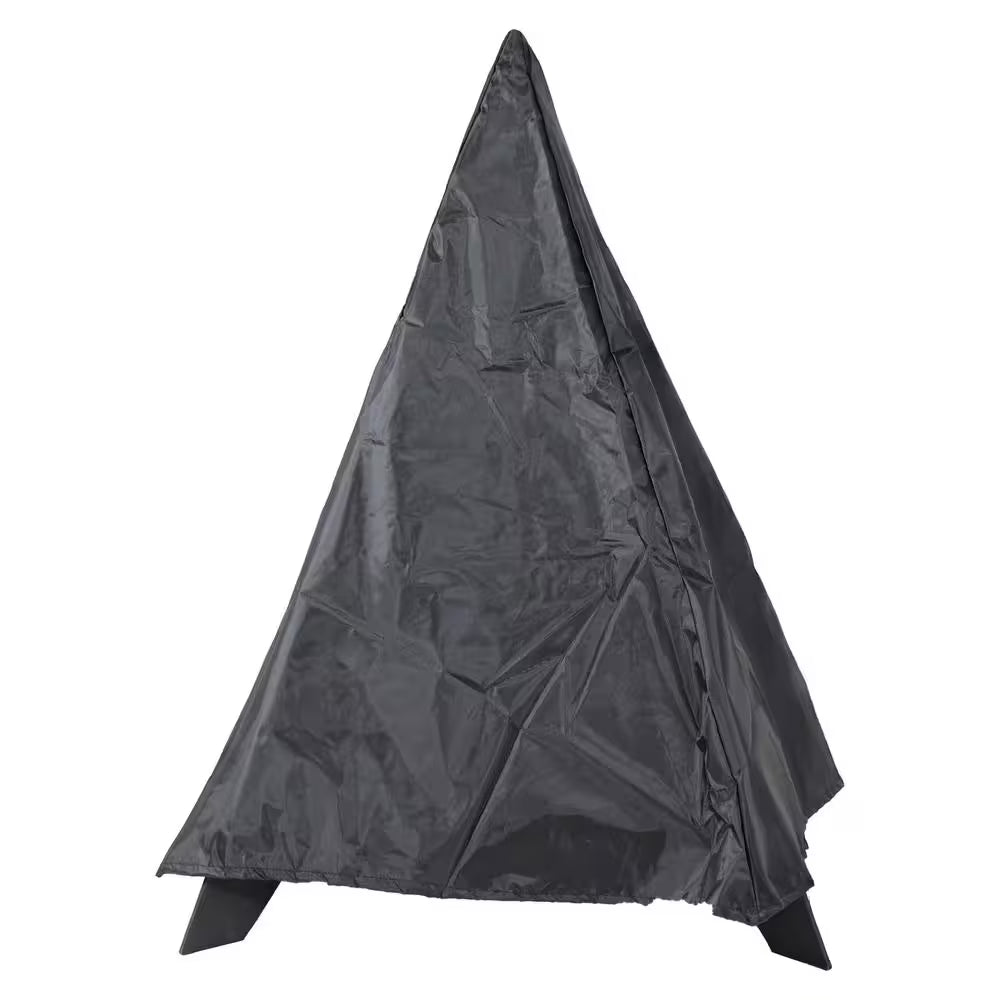 Majestic Pyramid Steel Mesh Wood Burning Fire Bowl Pit