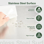 Outdoor Grill Cart with Stainless Steel Tabletop - Versatile Patio Kitchen Island Cart on Wheels with Storage, Movable BBQ Serving Cart Rolling Bar Cart