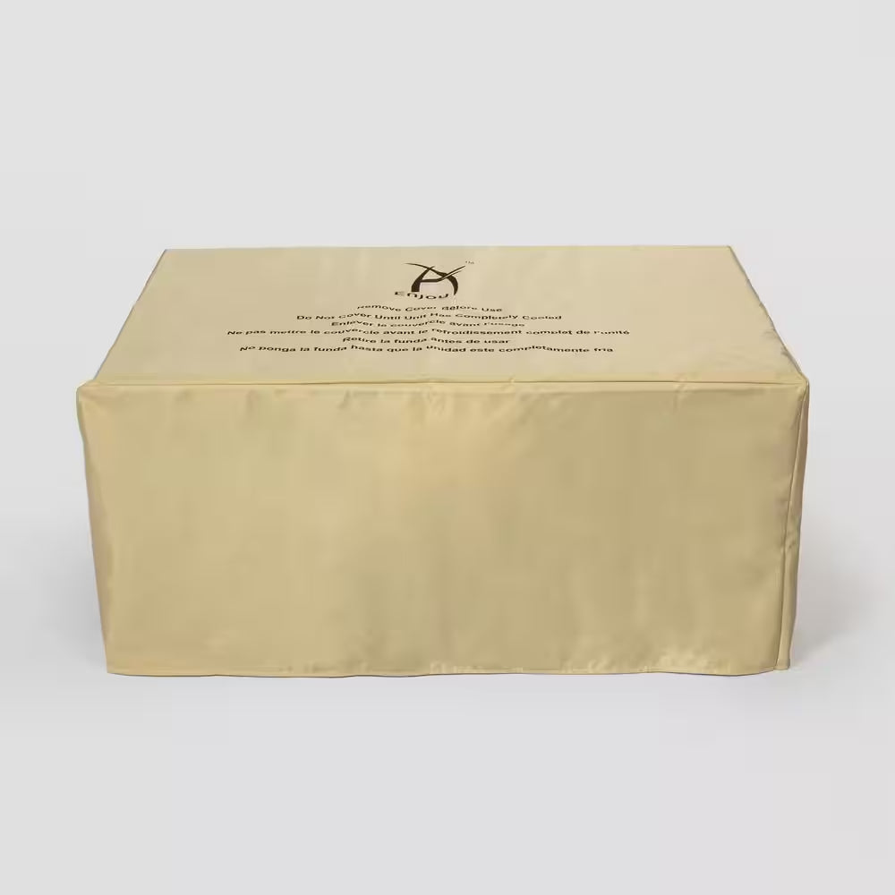 32 In. Propane Fire Pit Table, 40,000 BTU Auto-Ignition Gas Fire Table for outside Patio