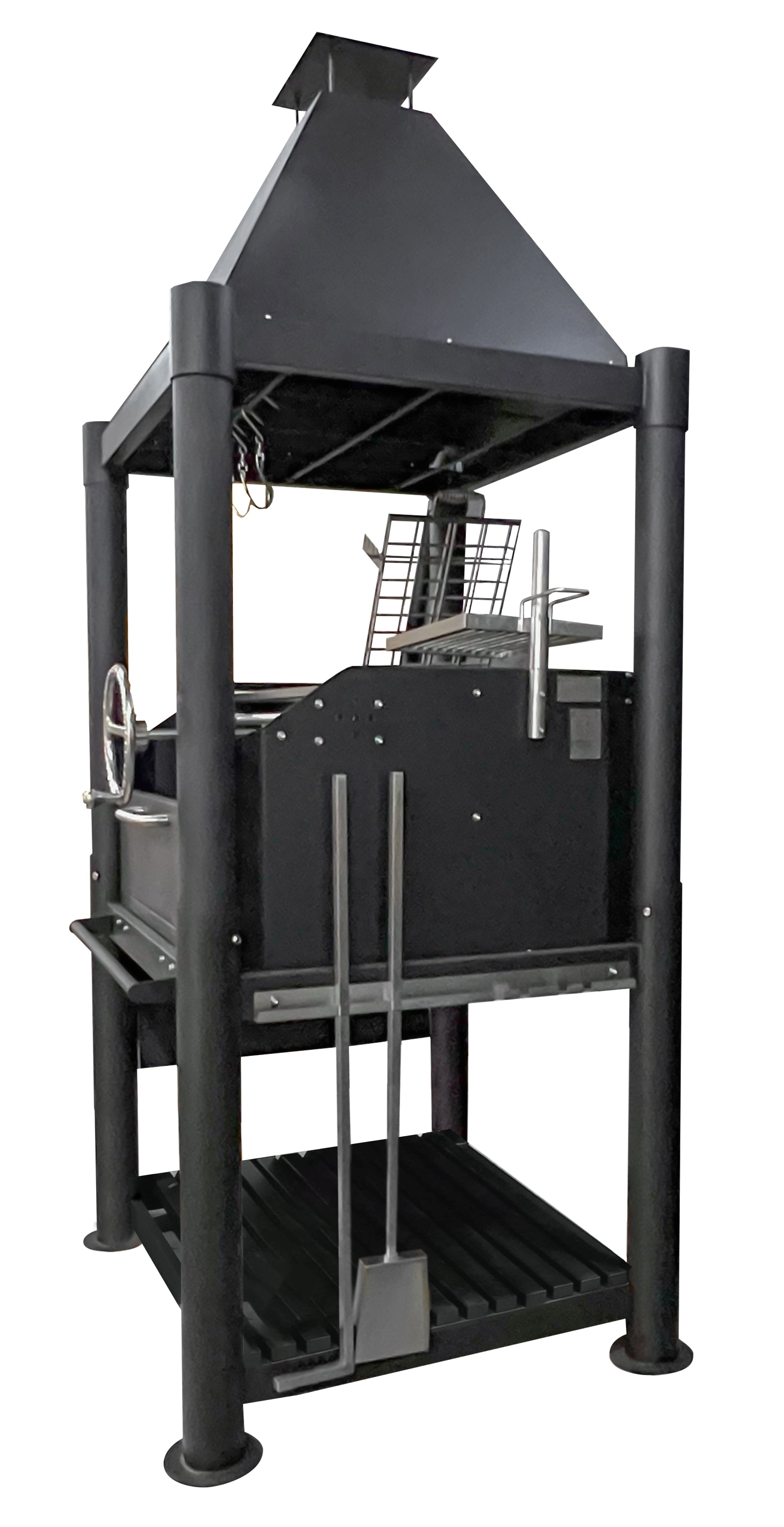 Tagwood BBQ02SIB Freestanding Santa Maria Grill