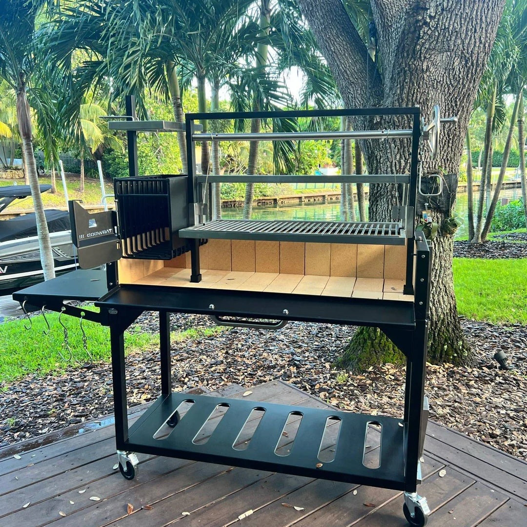 Tagwood BBQ03SI Freestanding Santa Maria Grill