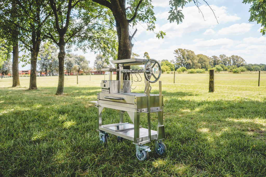 Tagwood BBQ03SS MINI Freestanding Santa Maria Grill