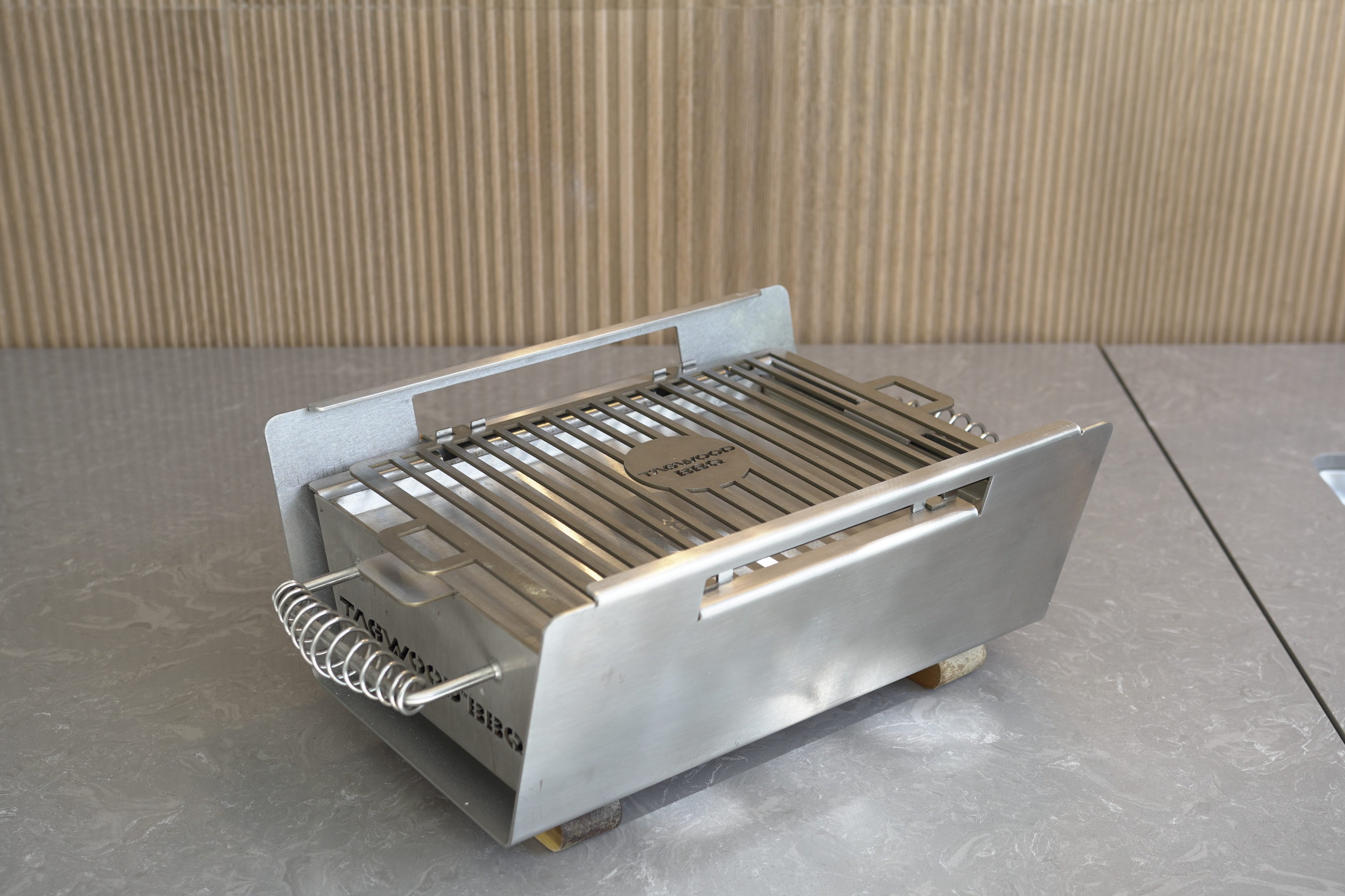 Tagwood BBQ07SS Table Top Warming Brazier