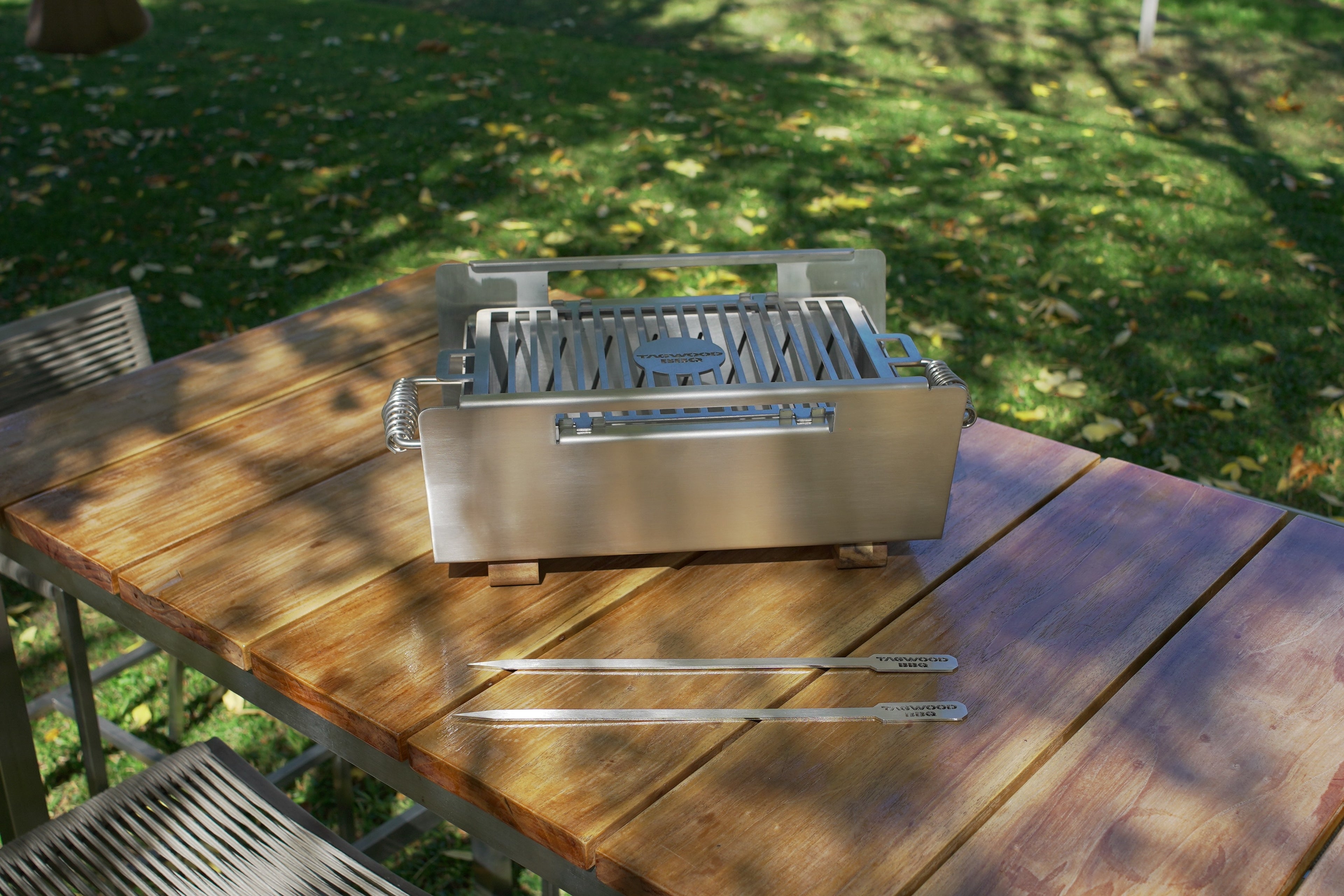 Tagwood BBQ07SS Table Top Warming Brazier