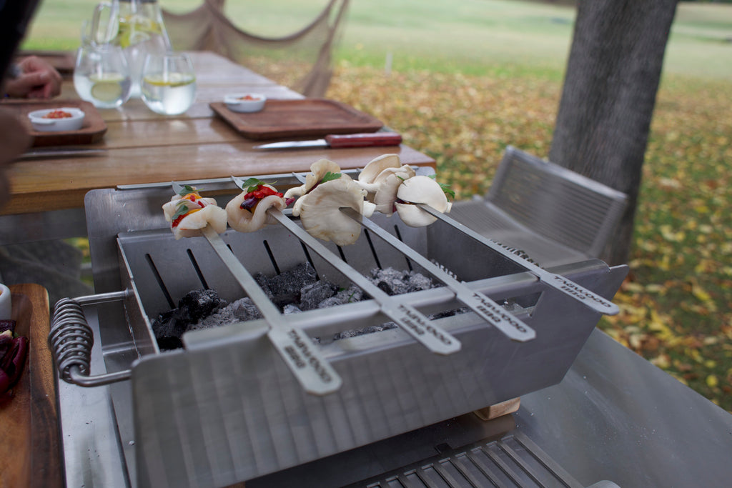 Tagwood BBQ07SS Table Top Warming Brazier