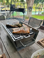 Tagwood BBQ07SS Table Top Warming Brazier