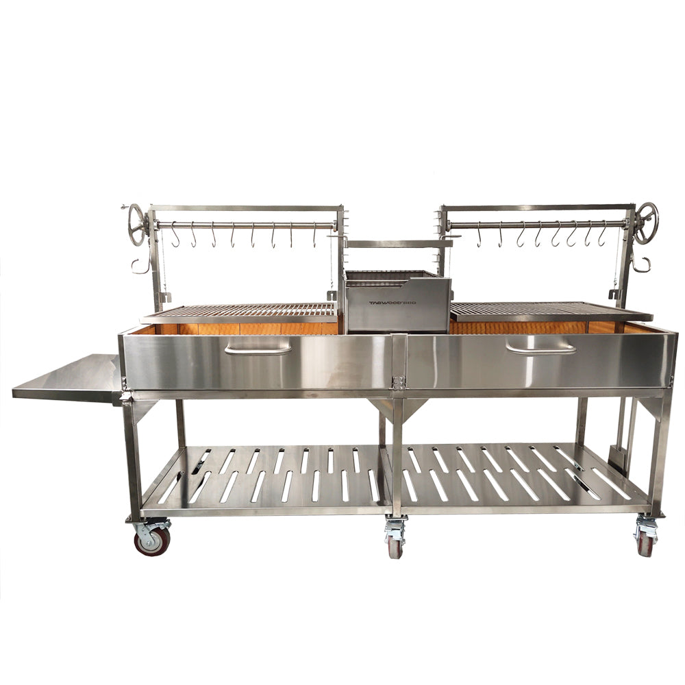 Tagwood BBQ24SS Freestanding Santa Maria Grill