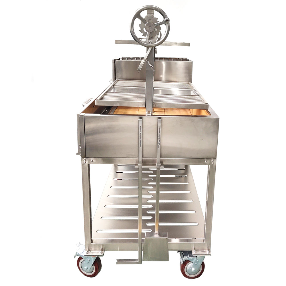 Tagwood BBQ24SS Freestanding Santa Maria Grill