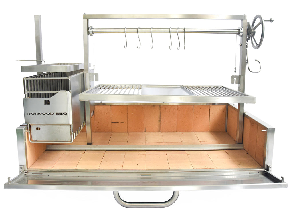 Tagwood BBQ25SS Built-In Santa Maria Grill