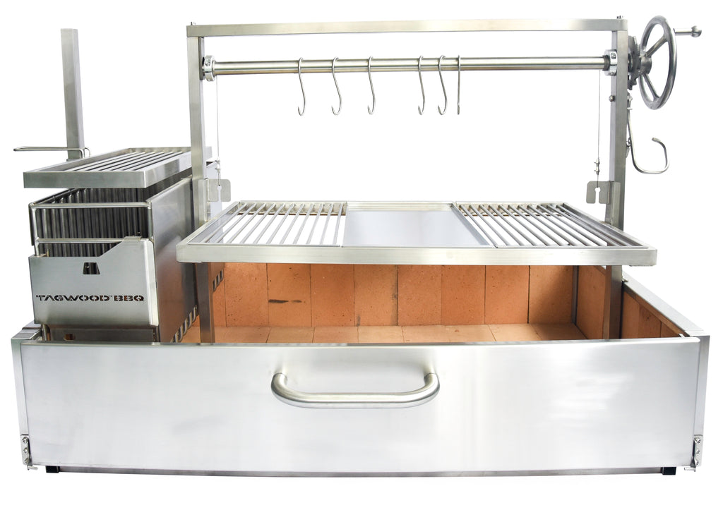Tagwood BBQ25SS Built-In Santa Maria Grill