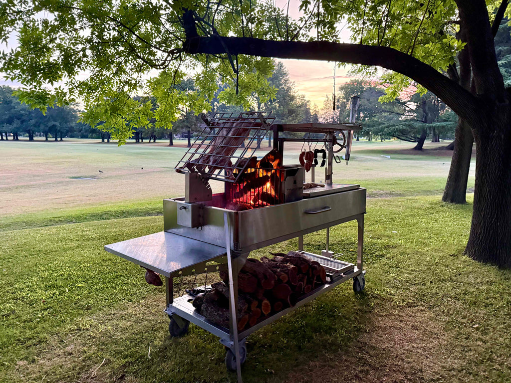 Tagwood BBQ26SS Freestanding Santa Maria Grill