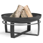 Cook King 111262 Viking Fire Bowl, 31.5 In. Dia, Wood Burning Fire Pit
