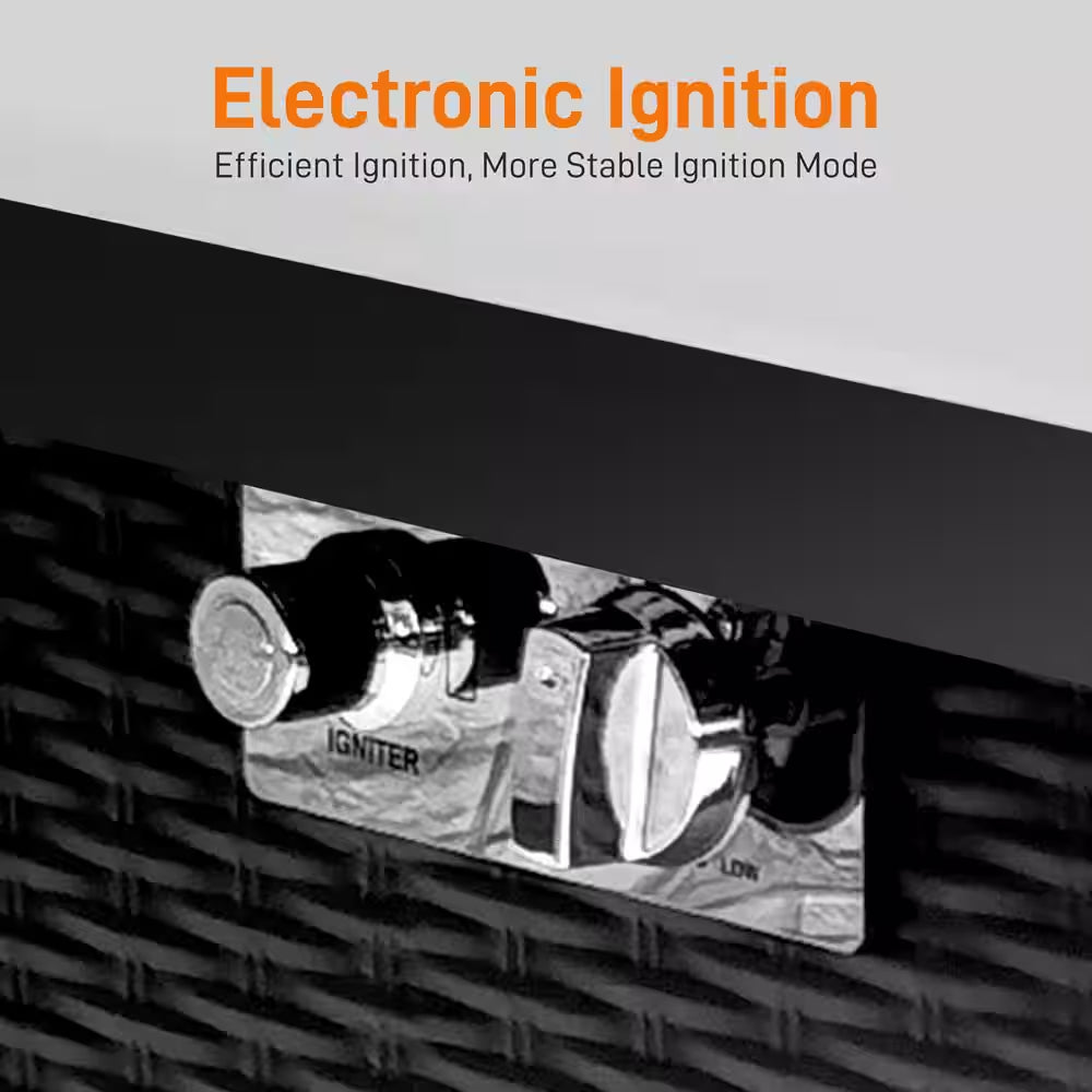 Outdoor Propane Fire Pit Table