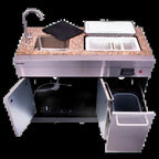 Medallion Series Modular Outdoor Kitchen Sink & Entertainment Module