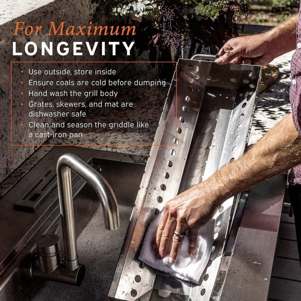 Hibachi Grill Outdoor - Yakitori Grill - Japanese Grill Tabletop Charcoal Gri...