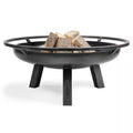 Cook King 111267 Porto Fire Bowl, 31.5 In. Dia, Wood Burning Fire Pit
